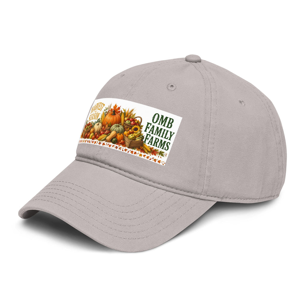 Harvest Season Baseball Cap — OMB Family Farms Fall Pumpkin Patch Hat