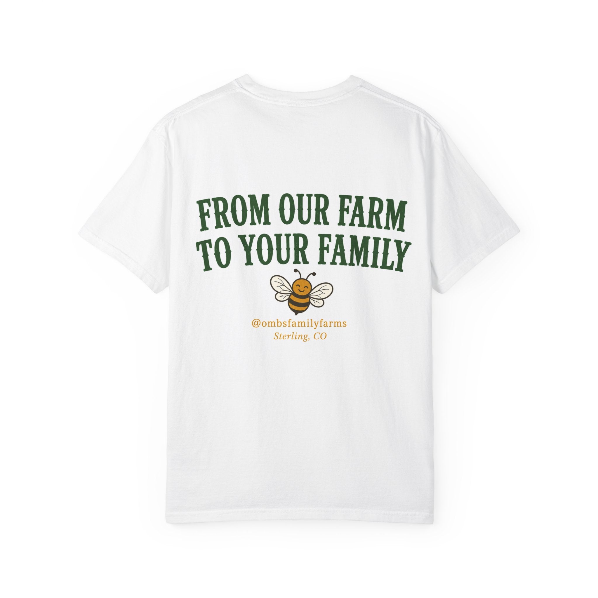 Family Farm T-Shirt — “OMB Family Farms” Est. 2026 Farm Crew Tee