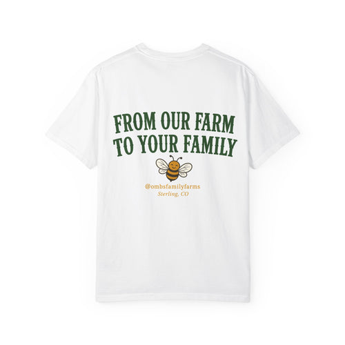 Family Farm T-Shirt — “OMB Family Farms” Est. 2026 Farm Crew Tee