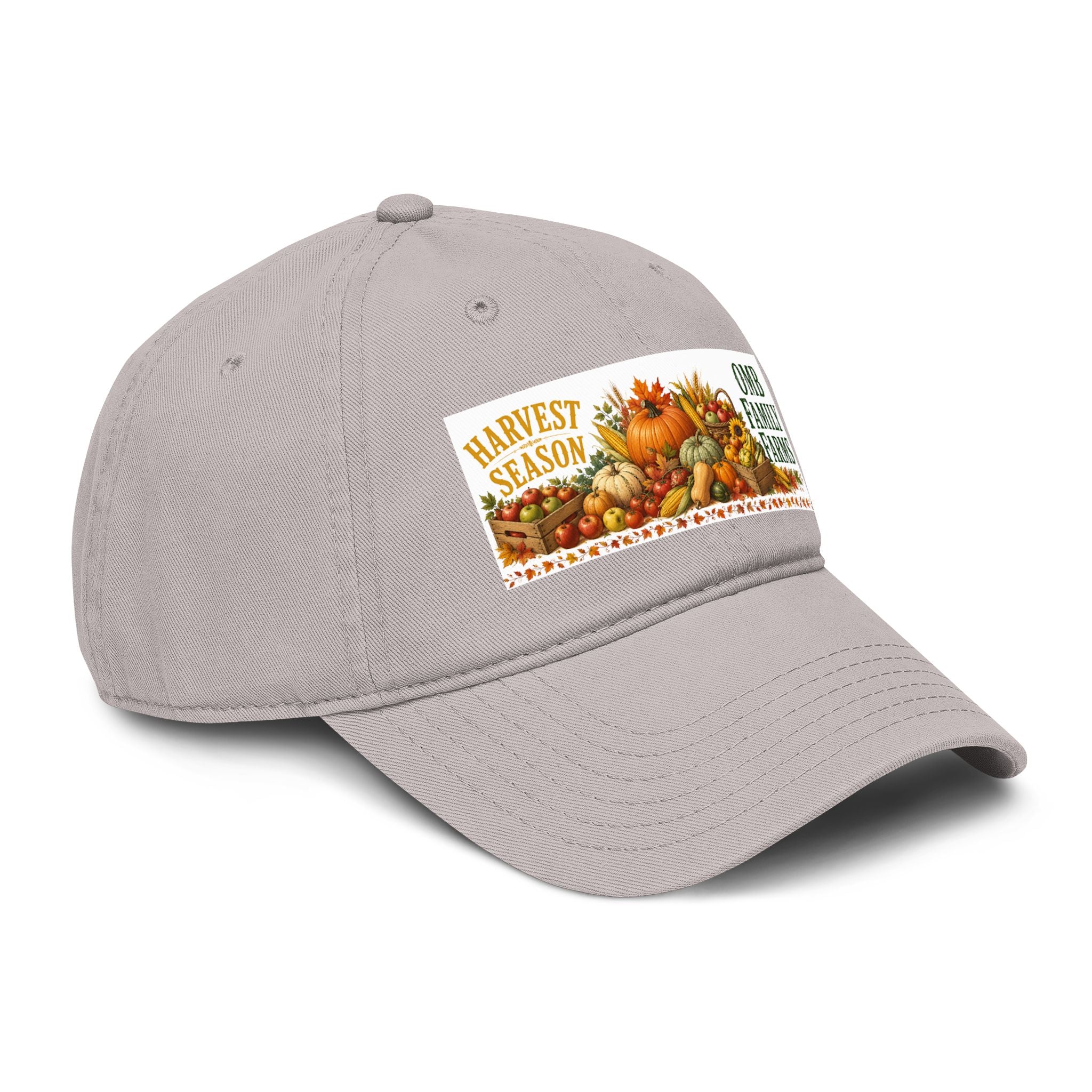Harvest Season Baseball Cap — OMB Family Farms Fall Pumpkin Patch Hat