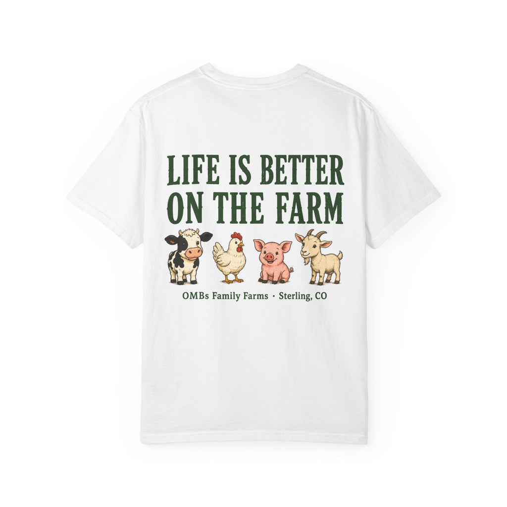Moo-vin On Up Farm Animal Graphic Tee