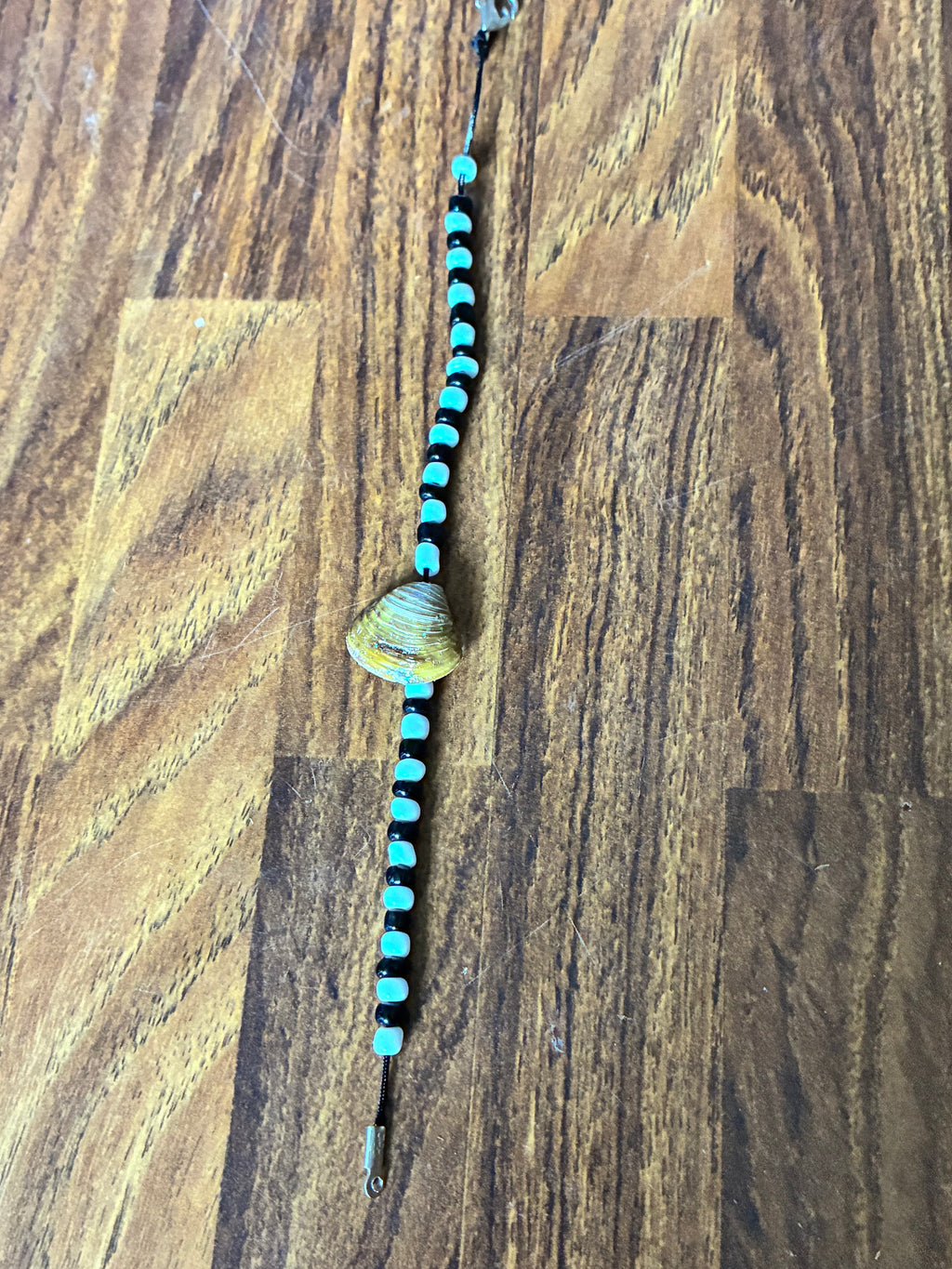 Handmade Shell & Bead Bracelet — OMB Family Farms