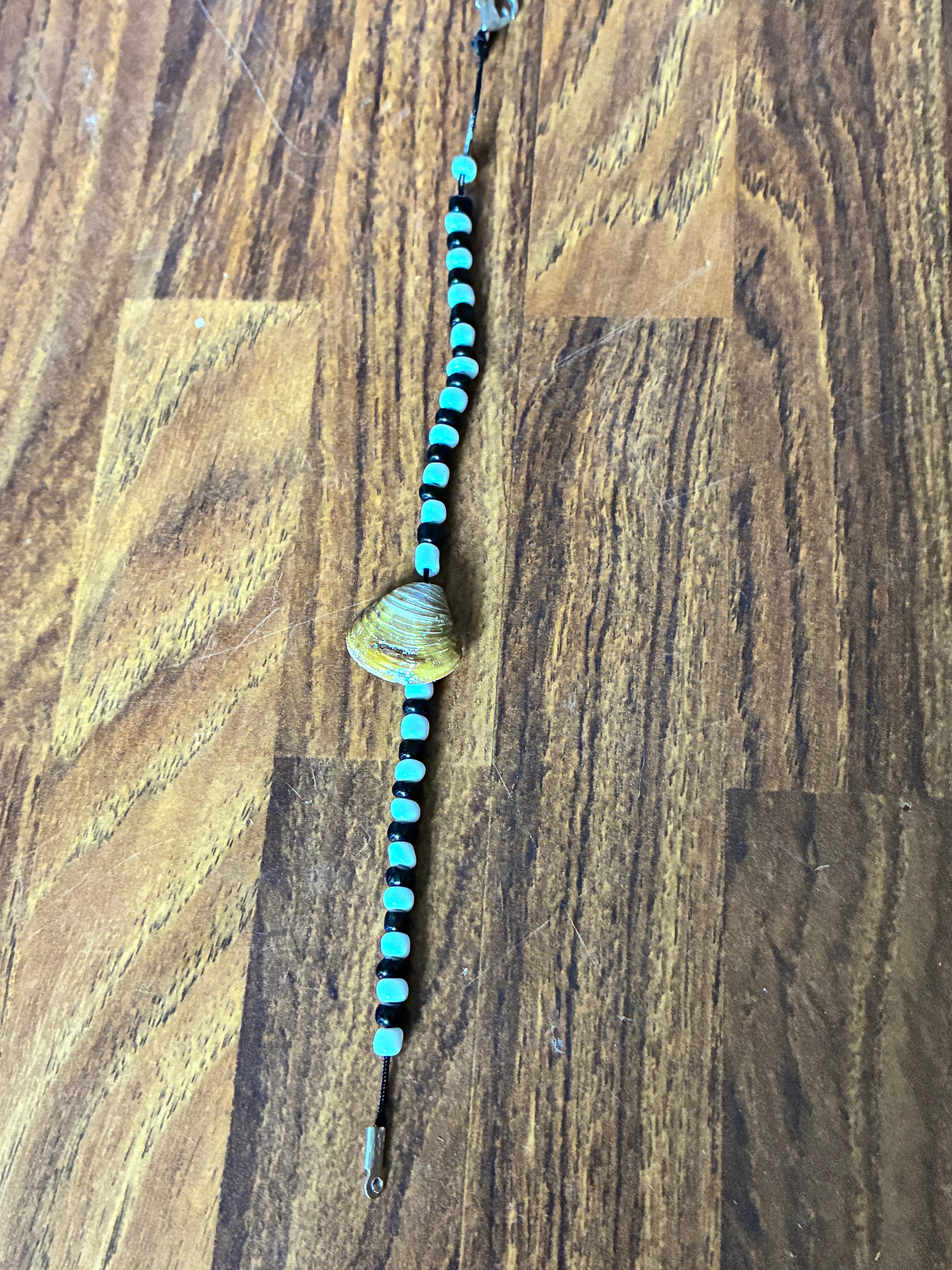Handmade Shell & Bead Bracelet — OMB Family Farms