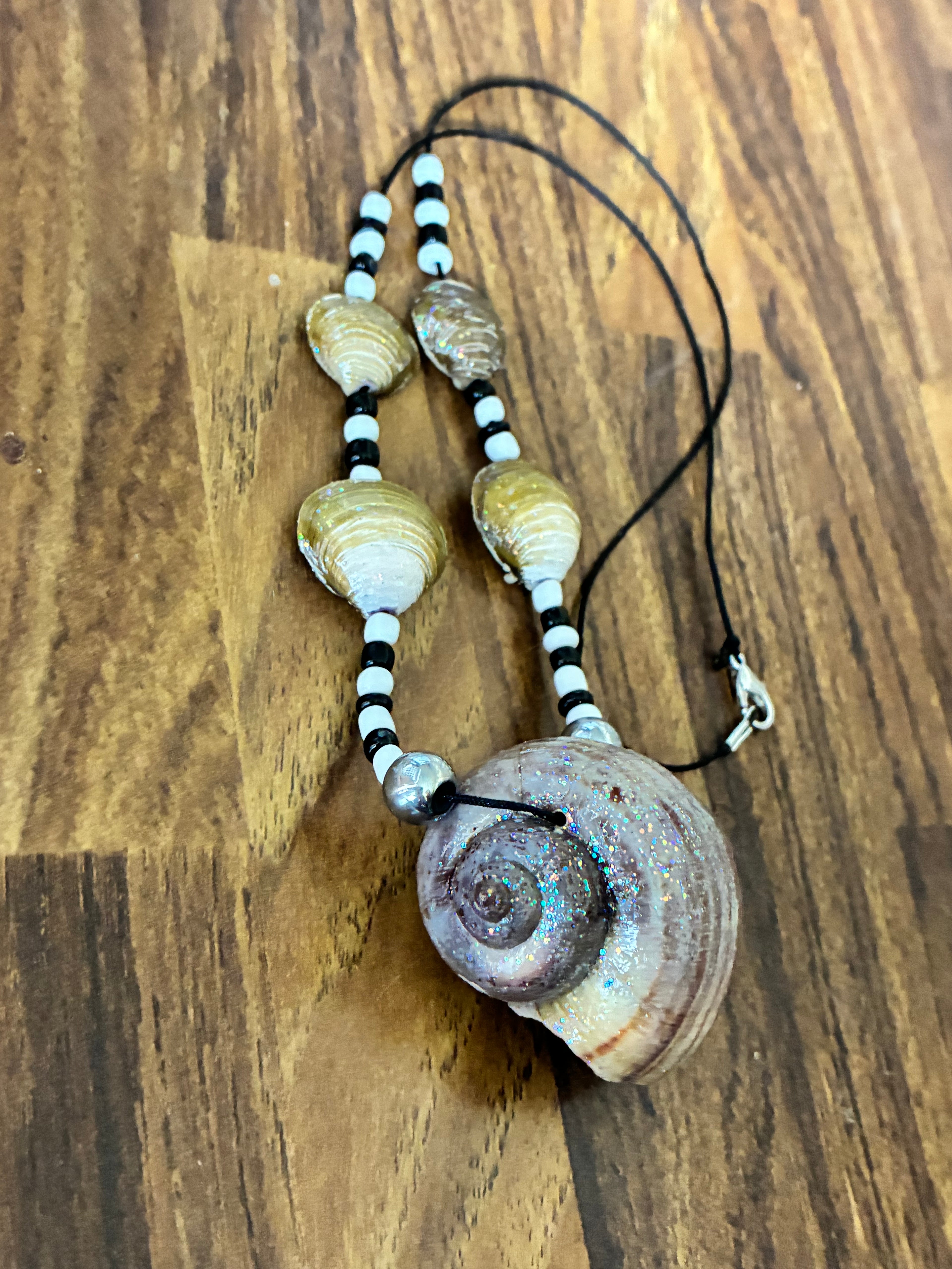Multi-Shell Statement Necklace — OMB Family Farms