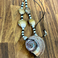 Multi-Shell Statement Necklace — OMB Family Farms