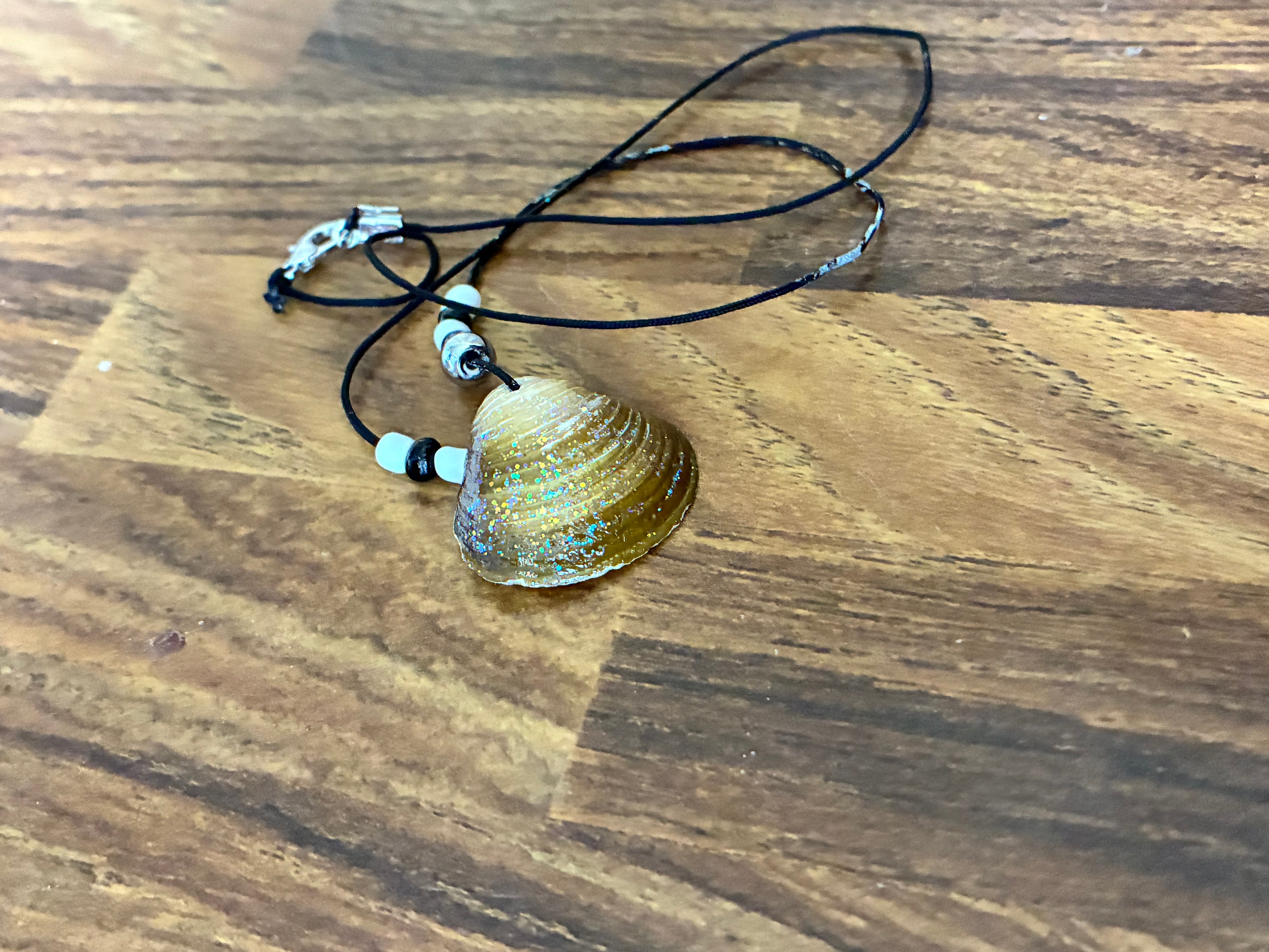 Single Shell Pendant Necklace — OMB Family Farms